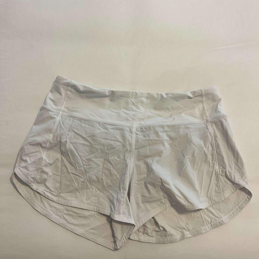 lululemon athletica White Athletic Shorts